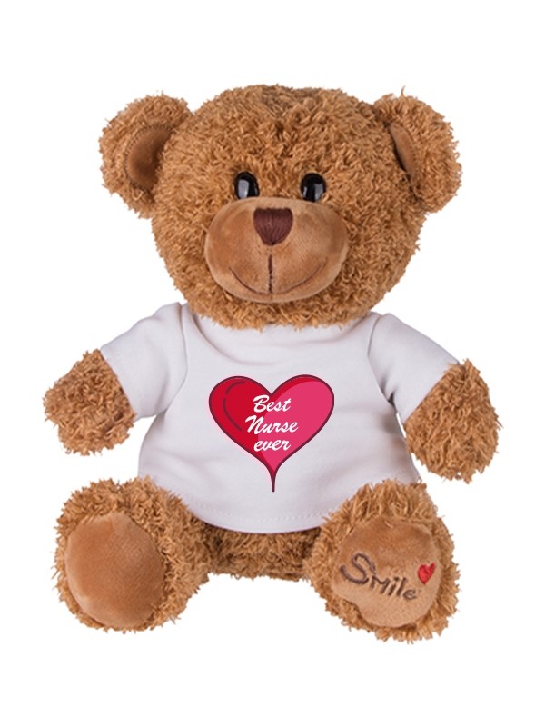 Personalized nurse teddy hot sale bear