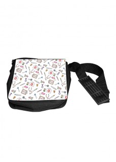 Shoulder Bag Medium Medical Symbols