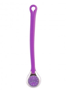 Silicone Hang Watch Purple