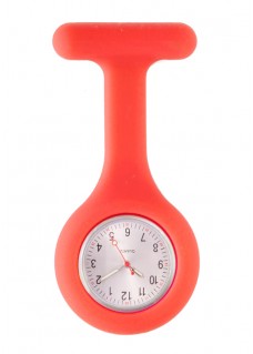 Silicone Nurses Fob Watch Standard Red