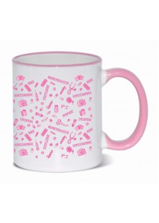 Mug Medwords Pink