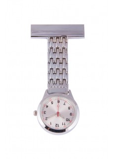 Elegant Fob Watch Silver
