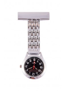 Elegant Fob Watch Black 