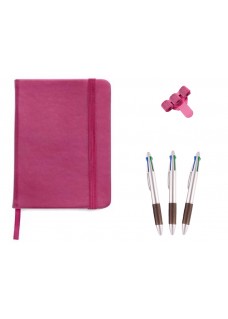 Set Notebook A5 Pink