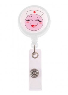 Retracteze ID Holder Happy Nurse