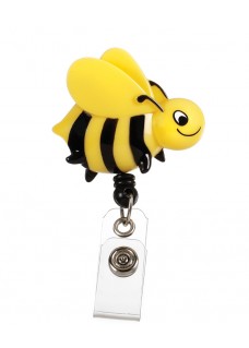 Deluxe Retracteze ID Holder Bee