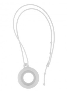 Silicone Lanyard White