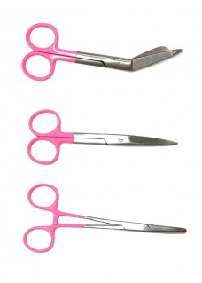 Scissors Set Pink (Metal)