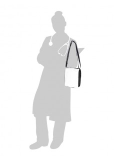 Shoulder Bag Medium Medical Symbols