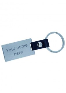 Luxe Key Chain Beautiful Day with Name Print