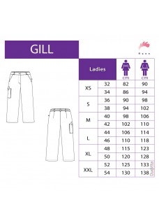 Haen Women's Nursing Pants Gill