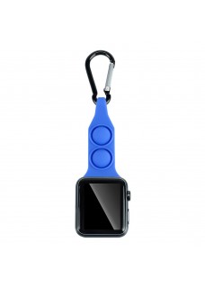 Silicone Strap for Apple Watch Carabine Blue