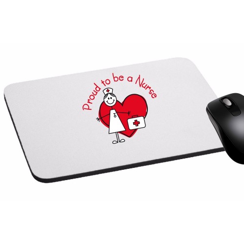 Mouse Pad Proud to be a Nurse