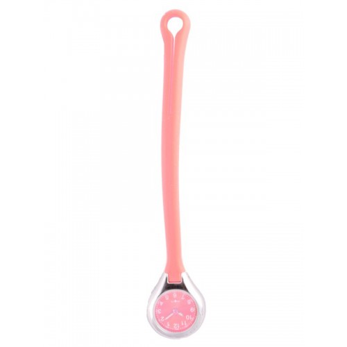 Silicone Hang Watch Pink