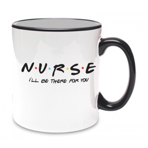 Mug Nurse For You Black