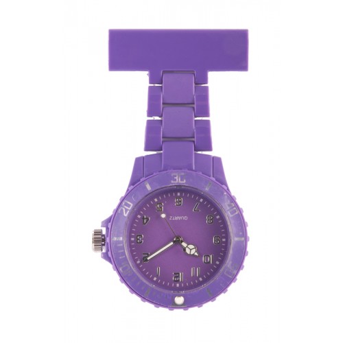 Neon Nurses Fob Watch Purple