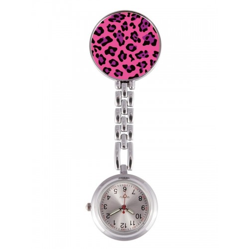 Fob Watch Panther Pink